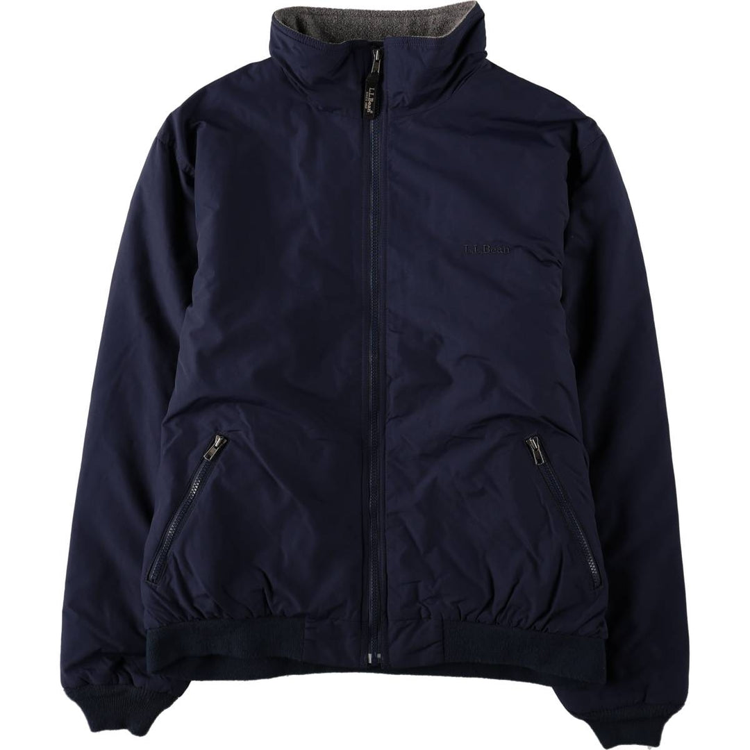 90s-00'S L.L.Bean Warm-up Jacket, Padded Mountain Jacket, Shell Jacket, Puffer Jacket Nylon navy blue type Vintage Second Hand