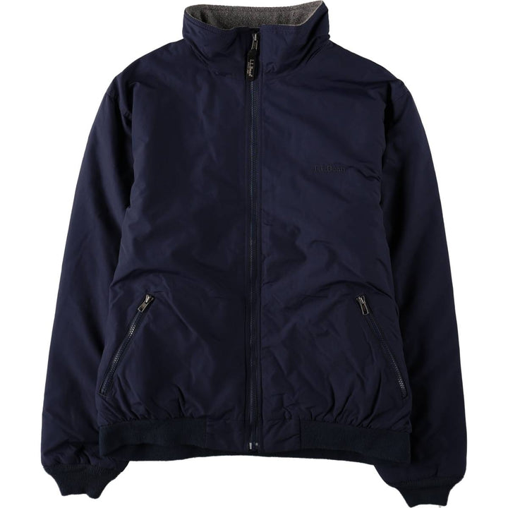 90s-00'S L.L.Bean Warm-up Jacket, Padded Mountain Jacket, Shell Jacket, Puffer Jacket Nylon navy blue type Vintage Second Hand