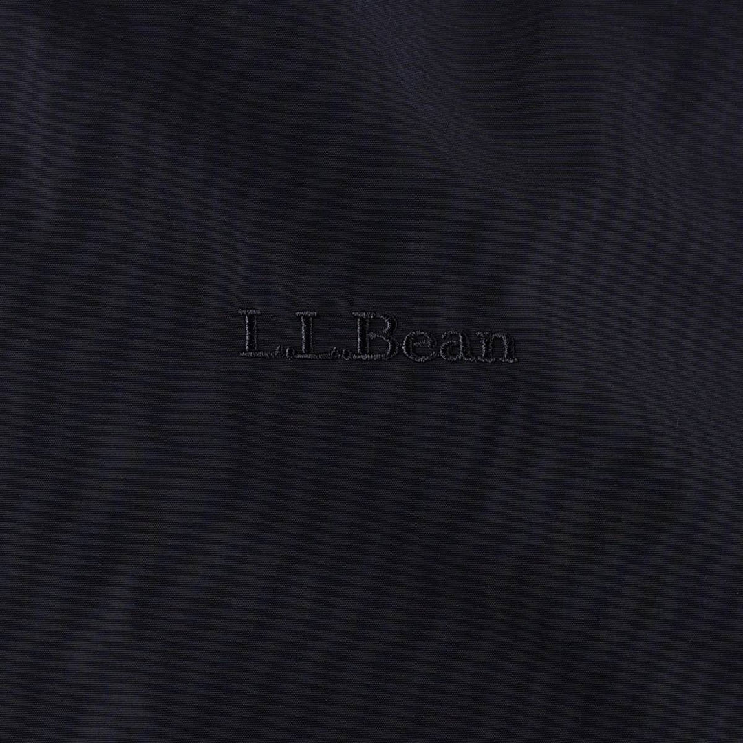 90s-00'S L.L.Bean Warm-up Jacket, Padded Mountain Jacket, Shell Jacket, Puffer Jacket Nylon navy blue type Vintage Second Hand