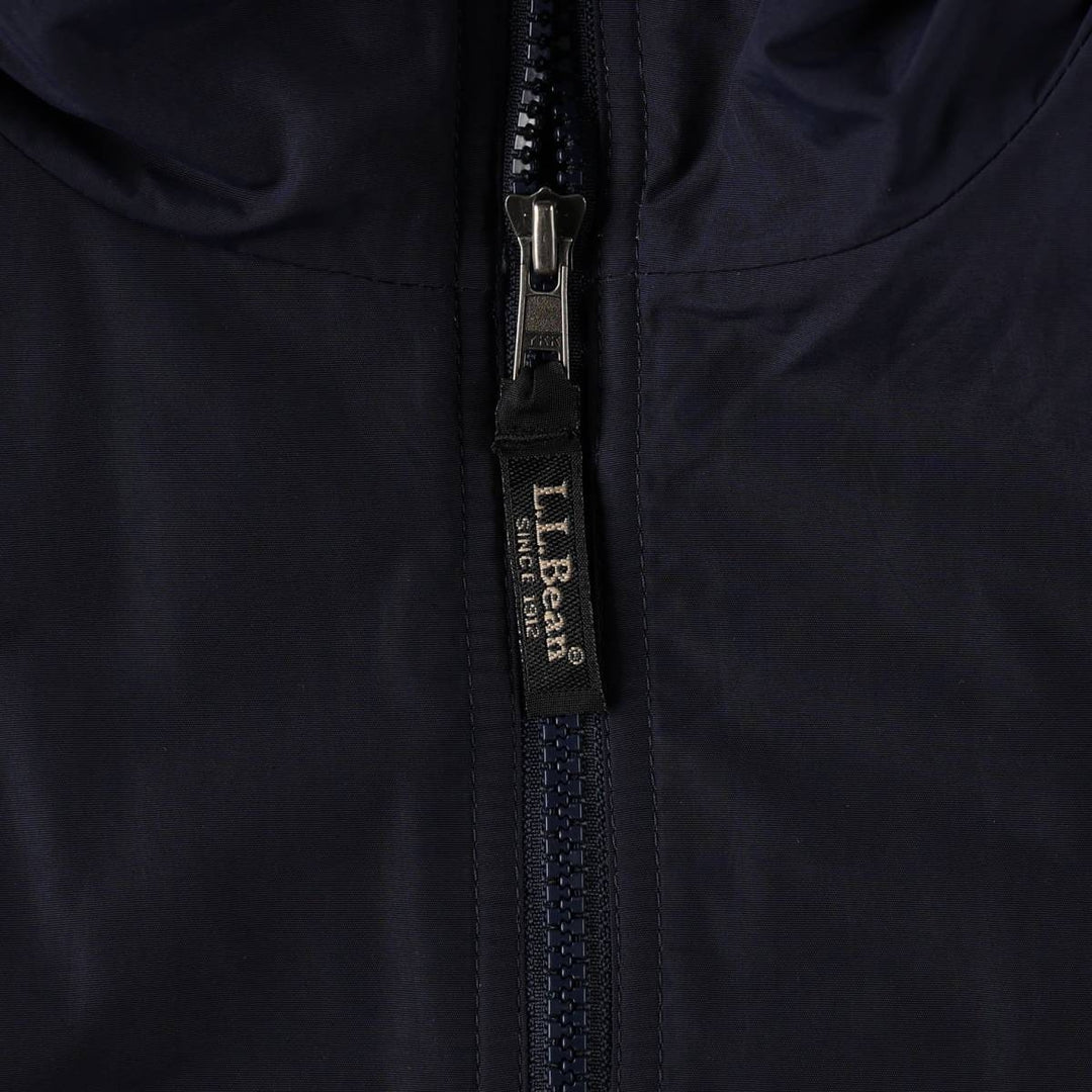 90s-00'S L.L.Bean Warm-up Jacket, Padded Mountain Jacket, Shell Jacket, Puffer Jacket Nylon navy blue type Vintage Second Hand