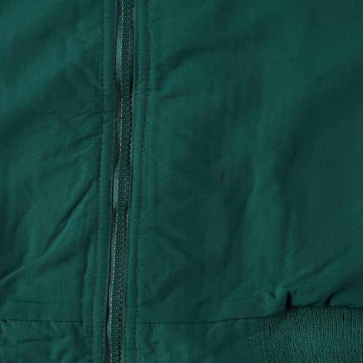 80s-90'S Eddie Bauer Black Tag Windfoil Padded Mountain Jacket Shell Jacket Puffer Jacket Made in USA Nylon green type Vintage Second Hand