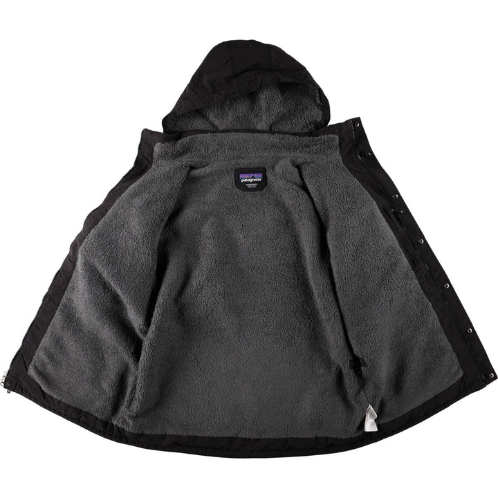 Patagonia Isthmus Parka 27021, insulated nylon parka, men's size XL equivalent. Nylon black type Vintage Second Hand