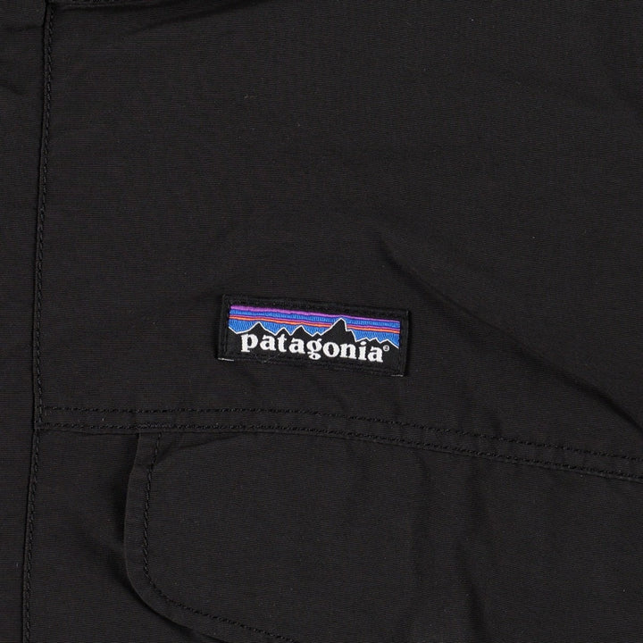 Patagonia Isthmus Parka 27021, insulated nylon parka, men's size XL equivalent. Nylon black type Vintage Second Hand