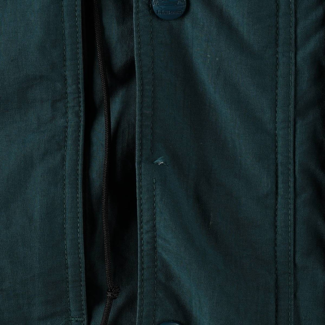 90s-00'S LL Bean Padded Mountain Jacket, Shell Jacket, Puffer Jacket, Men's Size L, Vintage Nylon green type Vintage Second Hand