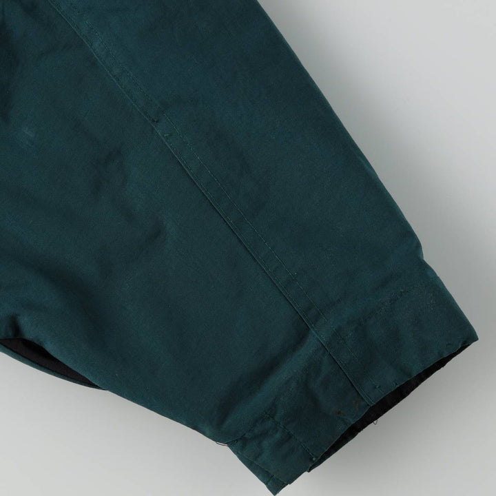 90s-00'S LL Bean Padded Mountain Jacket, Shell Jacket, Puffer Jacket, Men's Size L, Vintage Nylon green type Vintage Second Hand