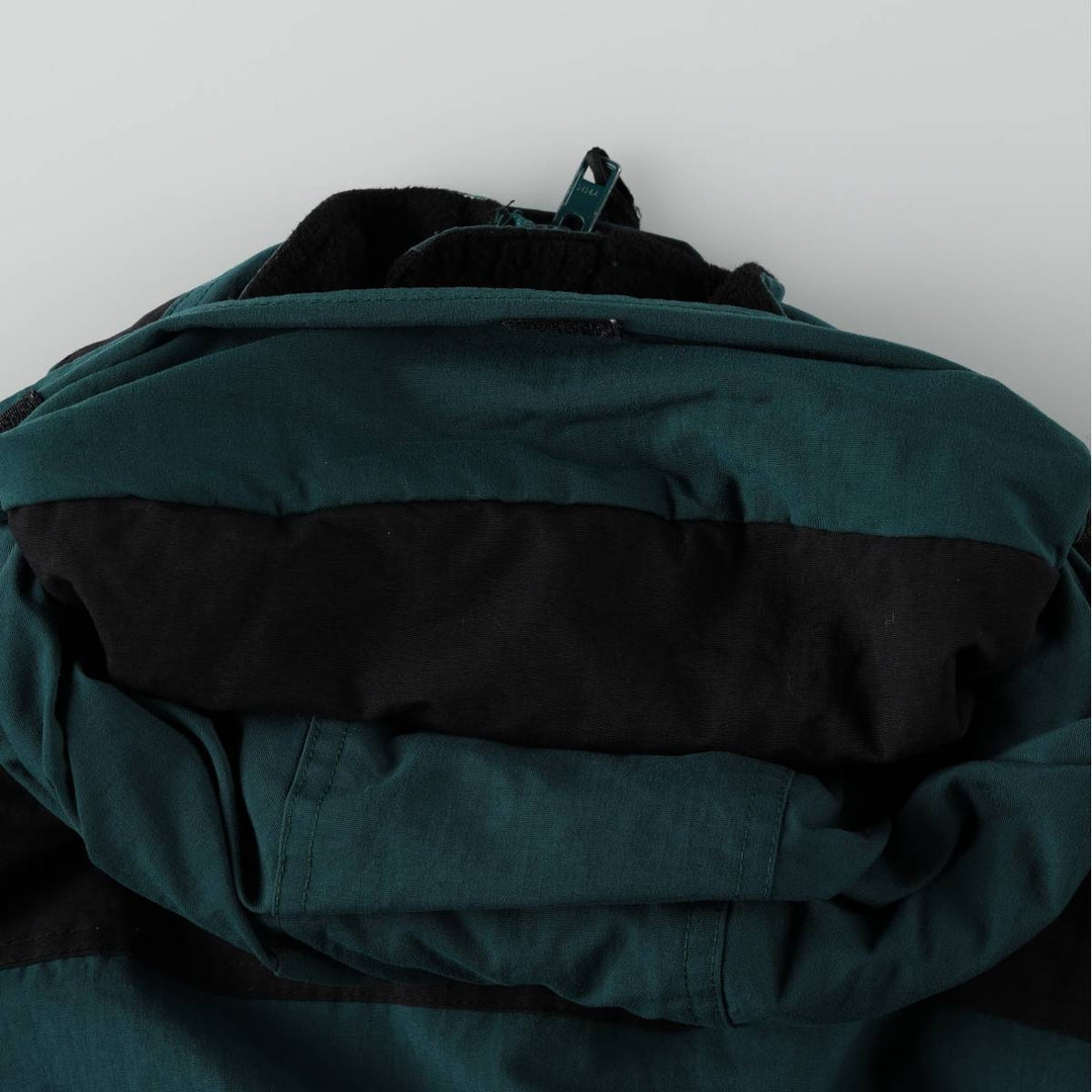 90s-00'S LL Bean Padded Mountain Jacket, Shell Jacket, Puffer Jacket, Men's Size L, Vintage Nylon green type Vintage Second Hand