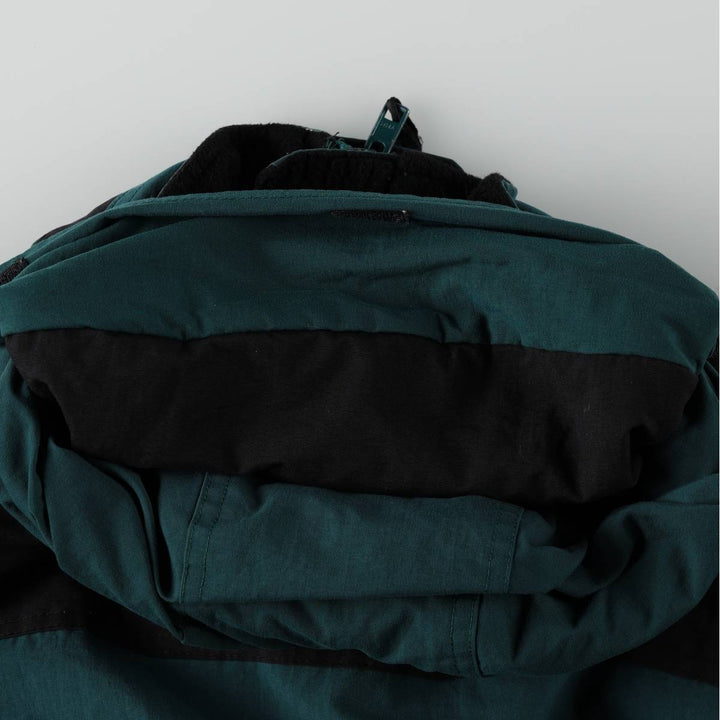 90s-00'S LL Bean Padded Mountain Jacket, Shell Jacket, Puffer Jacket, Men's Size L, Vintage Nylon green type Vintage Second Hand
