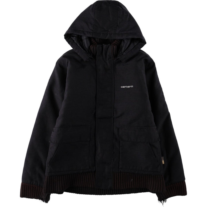 Carhartt CORDURA padded puffer jacket, men's size L (approx.) unclear black type Vintage Second Hand