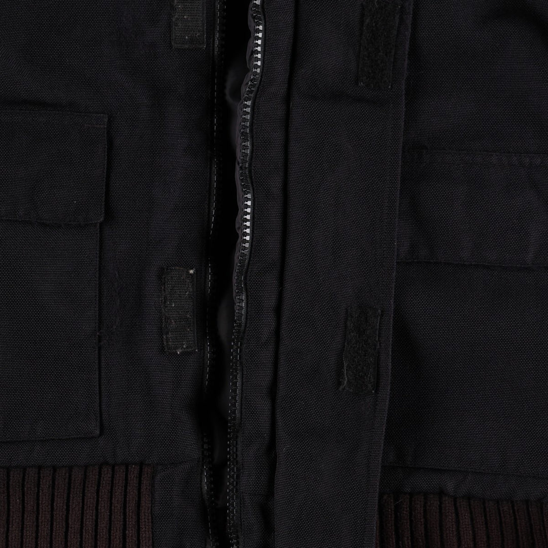 Carhartt CORDURA padded puffer jacket, men's size L (approx.) unclear black type Vintage Second Hand