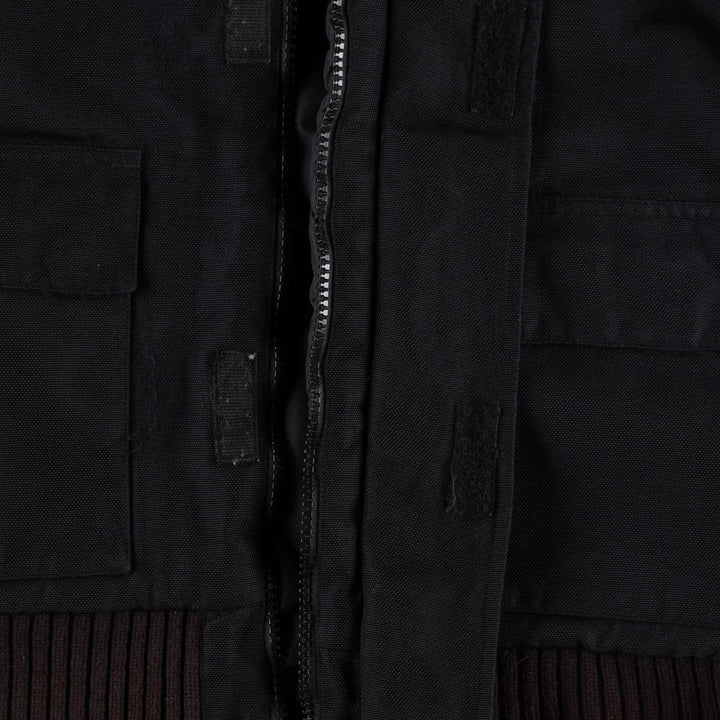 Carhartt CORDURA padded puffer jacket, men's size L (approx.) unclear black type Vintage Second Hand