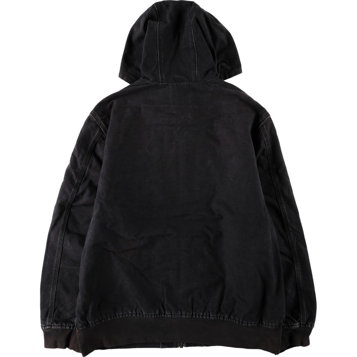 Levi's Duck Full-Zip Hoodie, Men's Size M cotton black type Vintage Second Hand