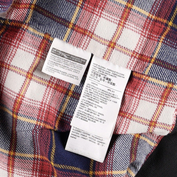 Levi's Duck Full-Zip Hoodie, Men's Size M cotton black type Vintage Second Hand