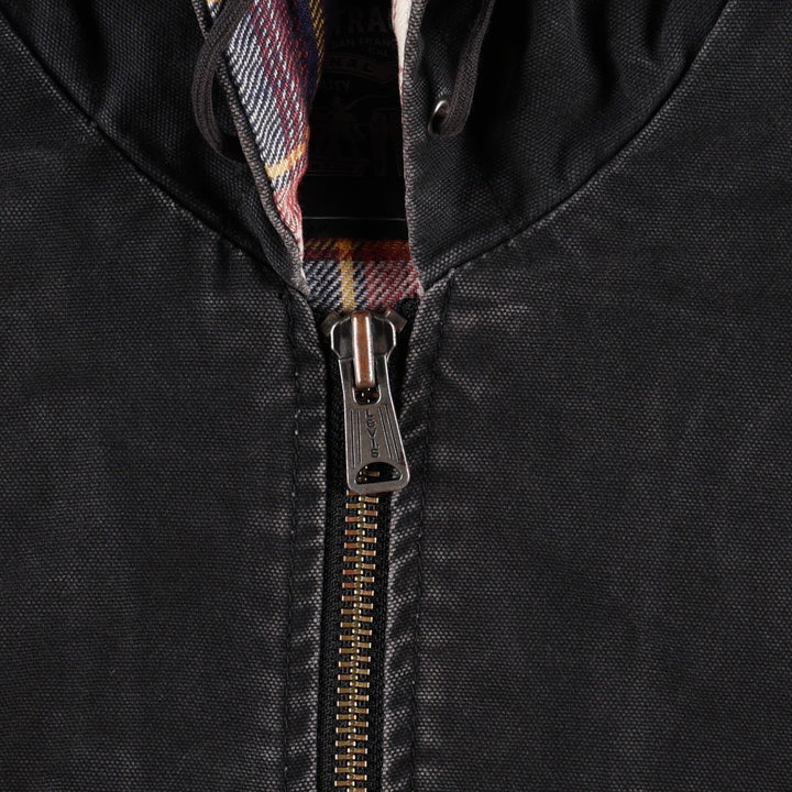 Levi's Duck Full-Zip Hoodie, Men's Size M cotton black type Vintage Second Hand