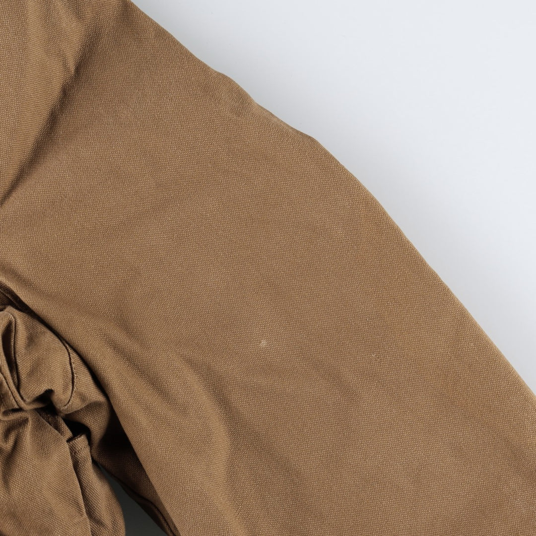 Lee PREMIUM SELECT Padded Duck Full-Zip Hoodie, Men's Size XL cotton Khaki type brown Vintage Second Hand
