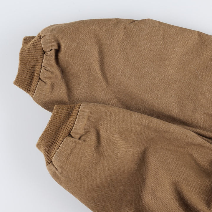Lee PREMIUM SELECT Padded Duck Full-Zip Hoodie, Men's Size XL cotton Khaki type brown Vintage Second Hand