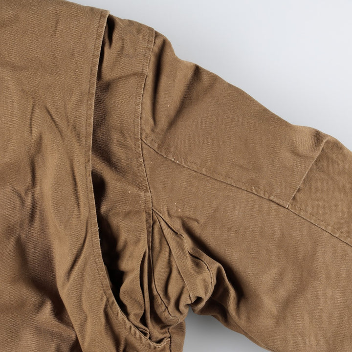 Lee PREMIUM SELECT Padded Duck Full-Zip Hoodie, Men's Size XL cotton Khaki type brown Vintage Second Hand