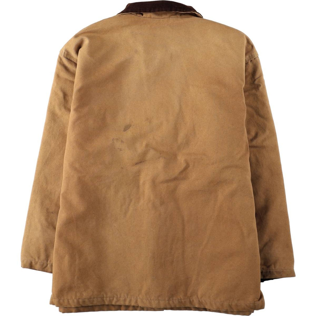 1980'S Steiner Thermal-Tuff Duck Coveralls, Made in USA, Men's XL equivalent, Vintage cotton brown type Vintage Second Hand