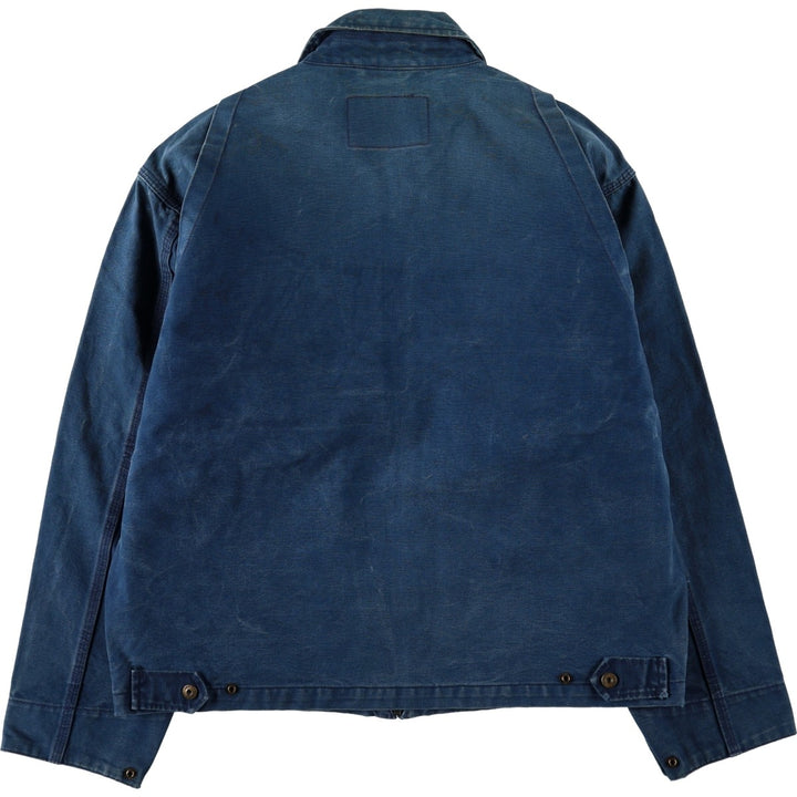 Schott Duck Work Jacket, Men's Size XL (approx.) cotton blue type Vintage Second Hand