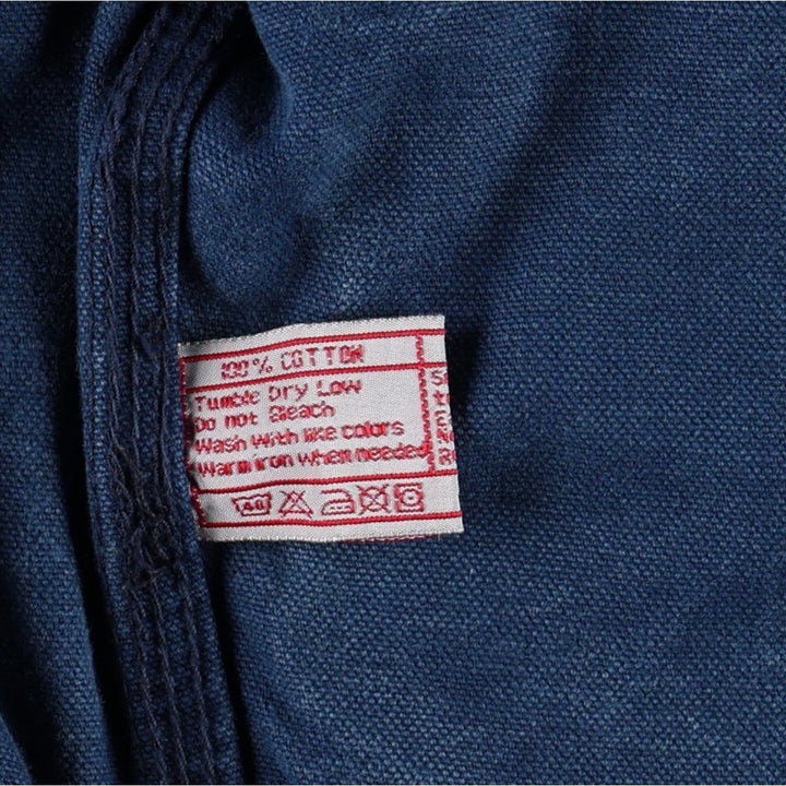 Schott Duck Work Jacket, Men's Size XL (approx.) cotton blue type Vintage Second Hand