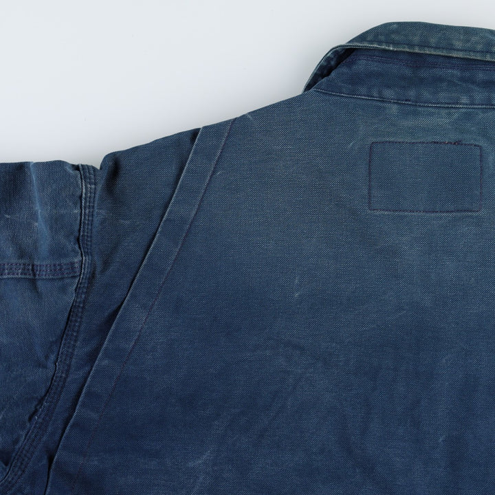 Schott Duck Work Jacket, Men's Size XL (approx.) cotton blue type Vintage Second Hand