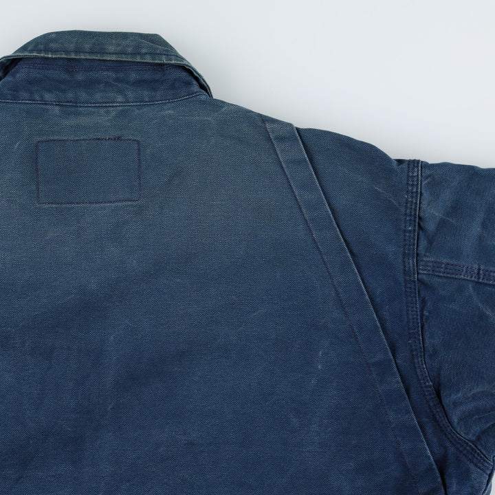 Schott Duck Work Jacket, Men's Size XL (approx.) cotton blue type Vintage Second Hand