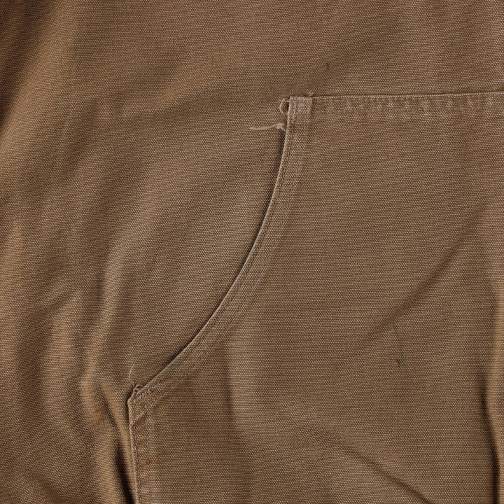 Carhartt Active Jacket, Padded Duck Work Jacket, Men's Size L (approx.) cotton Khaki type beige Vintage Second Hand