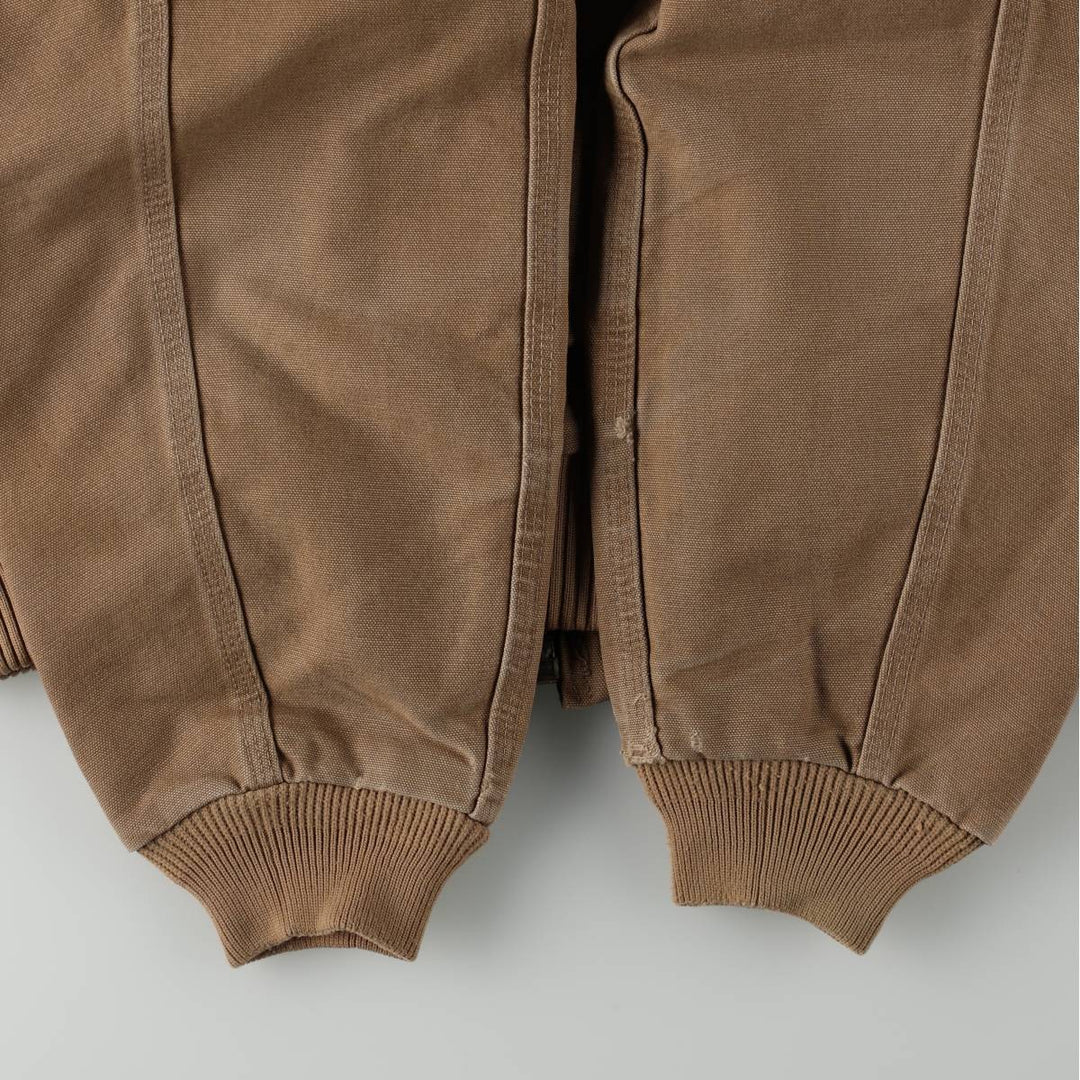 Carhartt Active Jacket, Padded Duck Work Jacket, Men's Size L (approx.) cotton Khaki type beige Vintage Second Hand