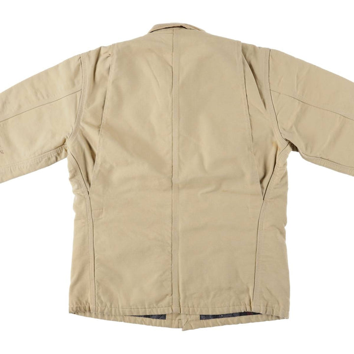 Carhartt Michigan Chore Coat, padded duck canvas coverall, men's size L equivalent. unclear Beige type Vintage Second Hand