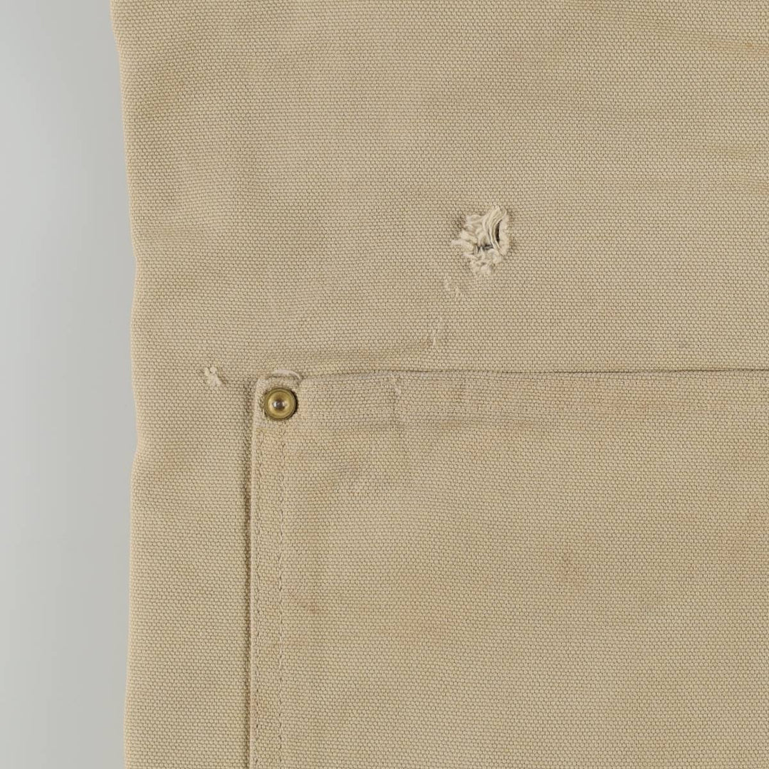 Carhartt Michigan Chore Coat, padded duck canvas coverall, men's size L equivalent. unclear Beige type Vintage Second Hand