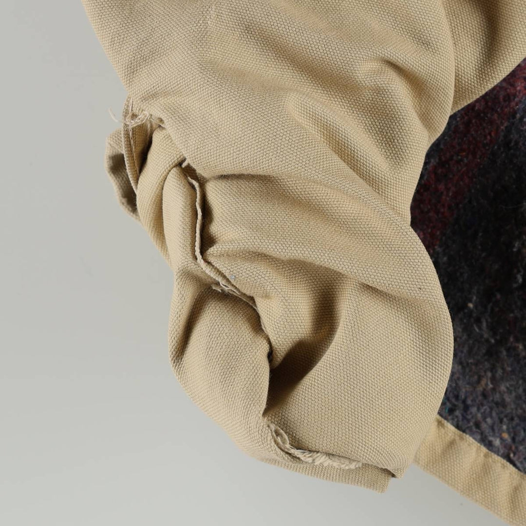 Carhartt Michigan Chore Coat, padded duck canvas coverall, men's size L equivalent. unclear Beige type Vintage Second Hand
