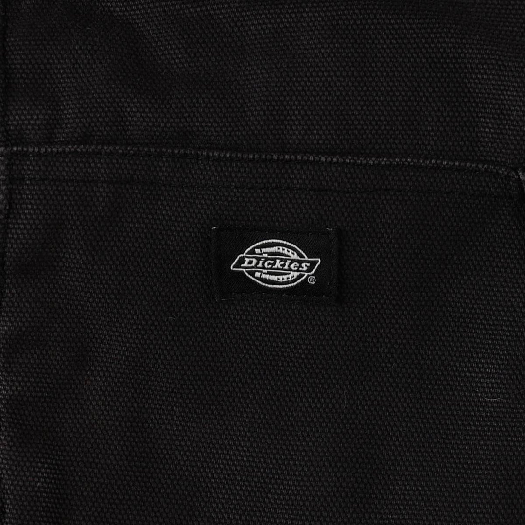 Dickies Active Jacket Type Padded Duck Full Zip Hoodie, Men's Size Medium cotton black type Vintage Second Hand