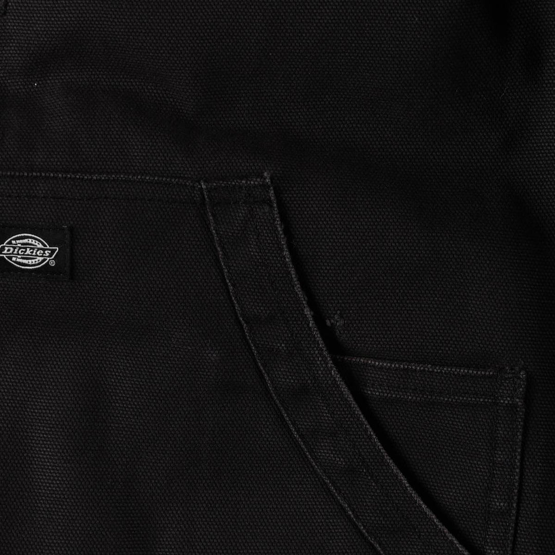 Dickies Active Jacket Type Padded Duck Full Zip Hoodie, Men's Size Medium cotton black type Vintage Second Hand