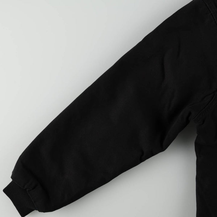 Dickies Active Jacket Type Padded Duck Full Zip Hoodie, Men's XL cotton black type Vintage Second Hand