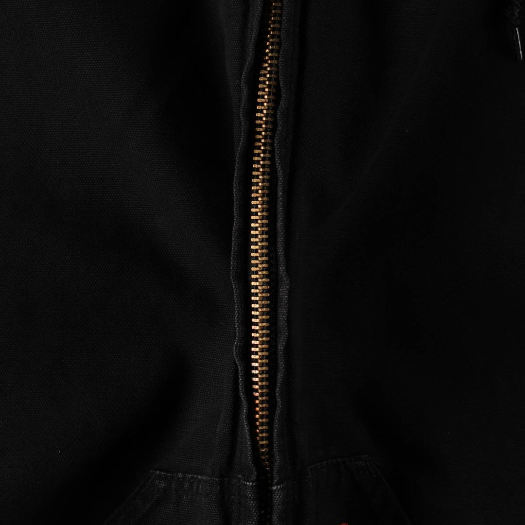 Dickies Active Jacket Type Padded Duck Full Zip Hoodie, Men's XL cotton black type Vintage Second Hand