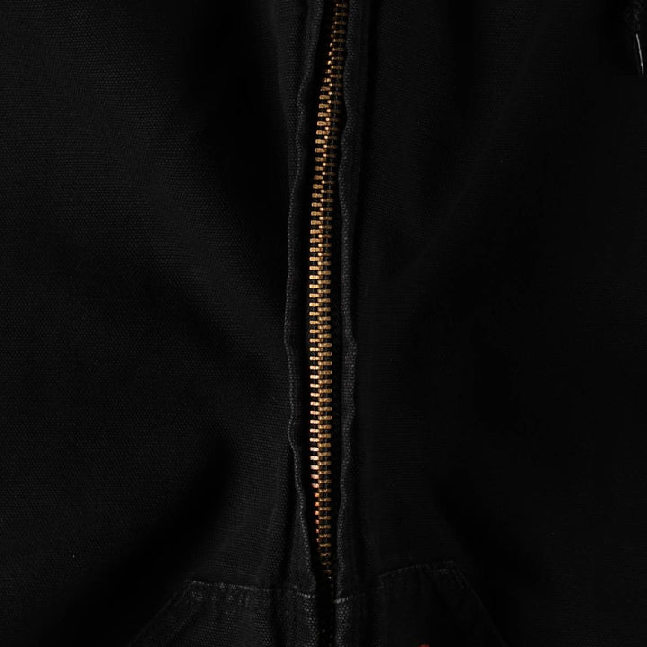 Dickies Active Jacket Type Padded Duck Full Zip Hoodie, Men's XL cotton black type Vintage Second Hand