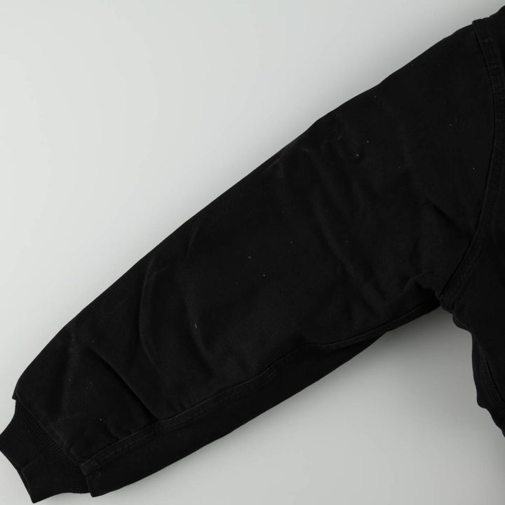 Dickies Active Jacket Type Padded Duck Full Zip Hoodie, Men's XL cotton black type Vintage Second Hand