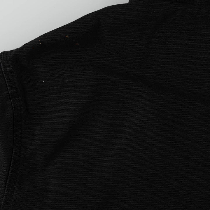 Dickies Active Jacket Type Padded Duck Full Zip Hoodie, Men's XL cotton black type Vintage Second Hand