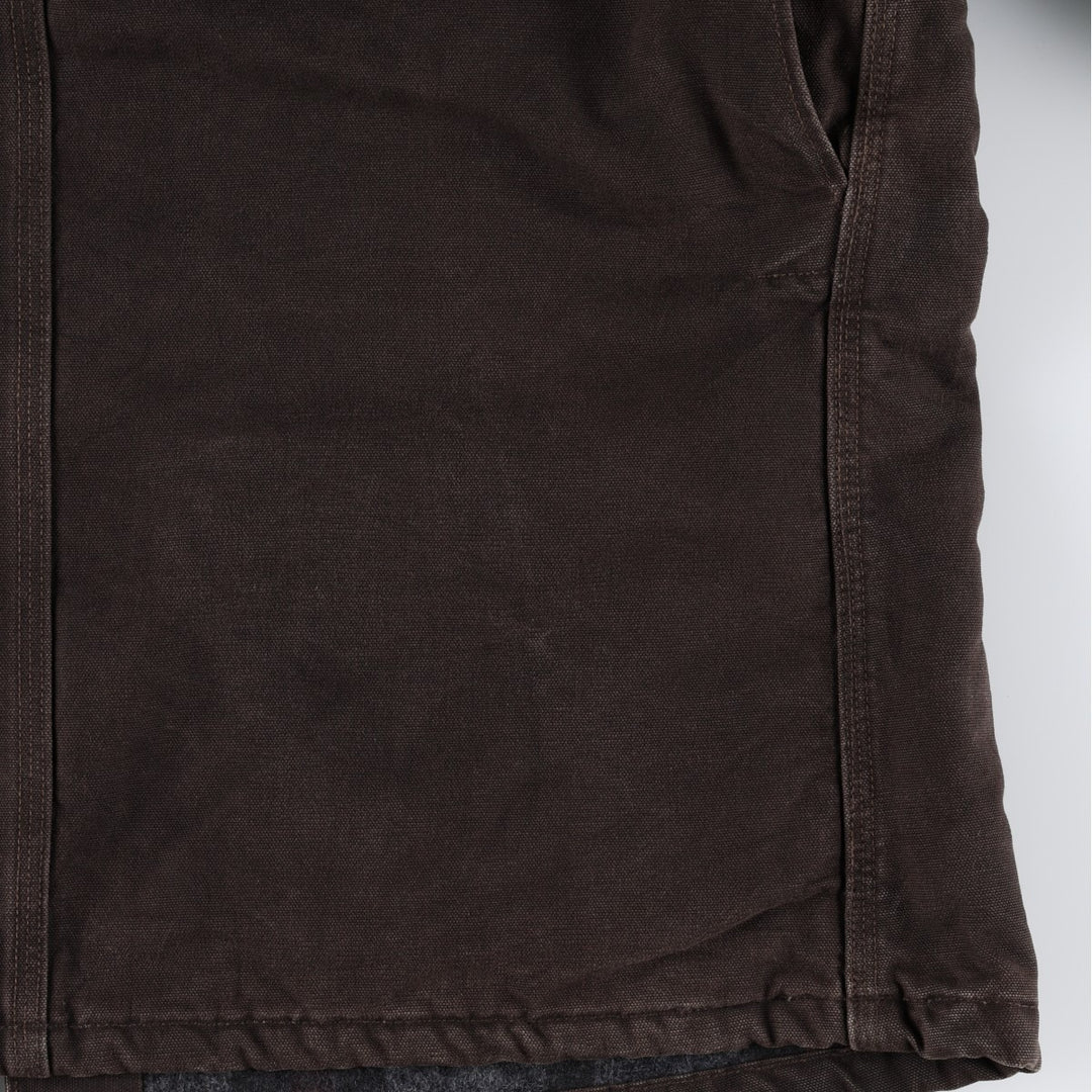 Carhartt Michigan Chore Coat, Padded Duck Coverall, Men's XL cotton dark chocolate Vintage Second Hand