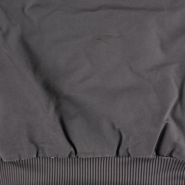 Carhartt Active Jacket, Padded Duck Full-Zip Hoodie, Made in USA, Men's XXL cotton Charcoal Vintage Second Hand