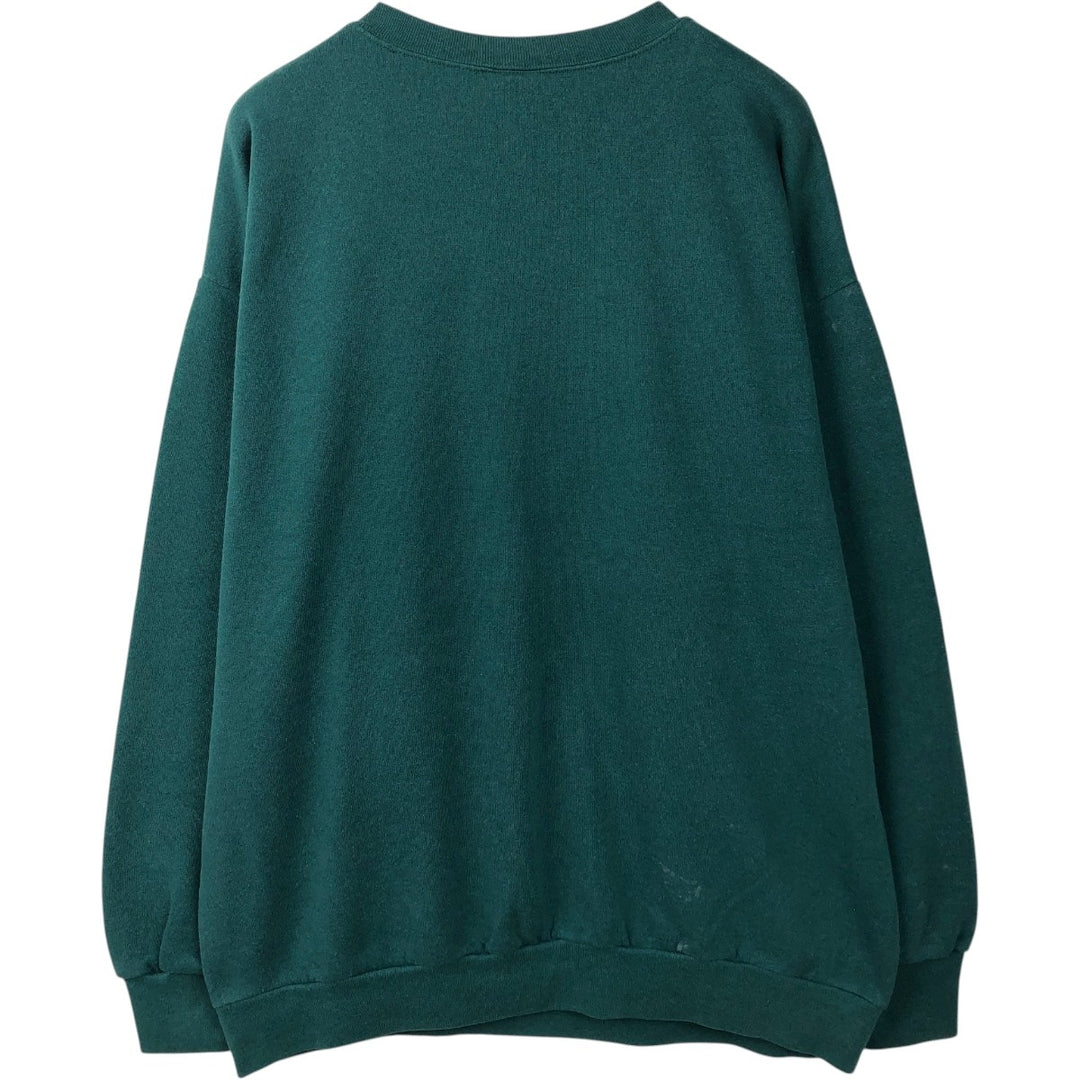 90'S Delta NFL Green Bay Packers Print Sweatshirt, Men's Size XL (approx.), Vintage cotton green type Vintage Second Hand