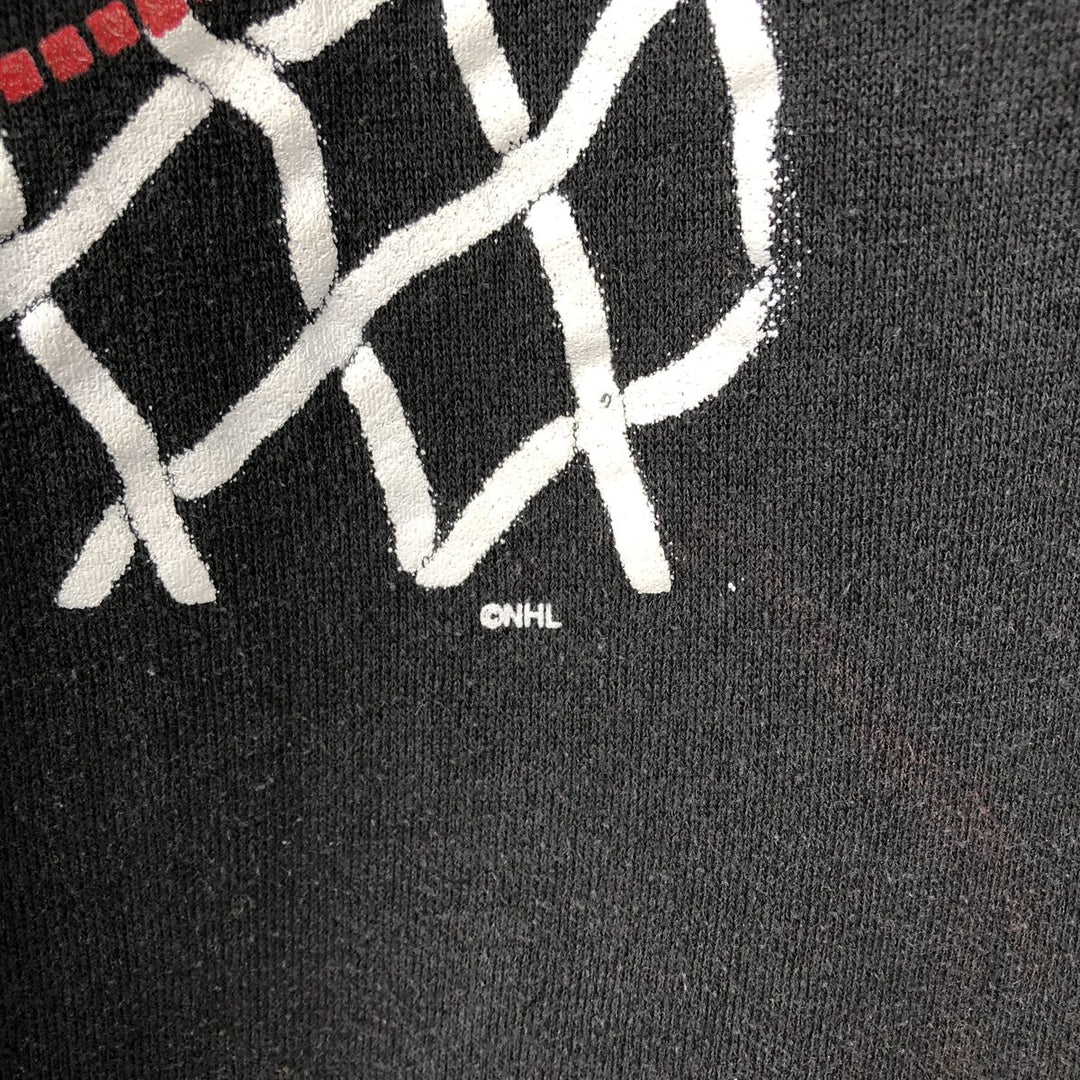 TNT by TRAU and LOEVNER NHL Pittsburgh Penguins Print Sweatshirt, Made in USA, Men's XL (approx.), Vintage. cotton black type Vintage Second Hand