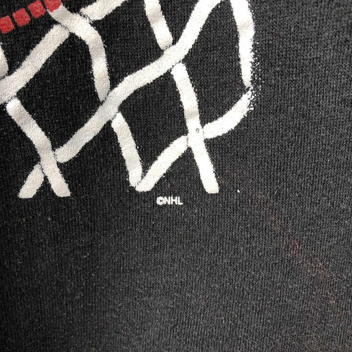 TNT by TRAU and LOEVNER NHL Pittsburgh Penguins Print Sweatshirt, Made in USA, Men's XL (approx.), Vintage. cotton black type Vintage Second Hand