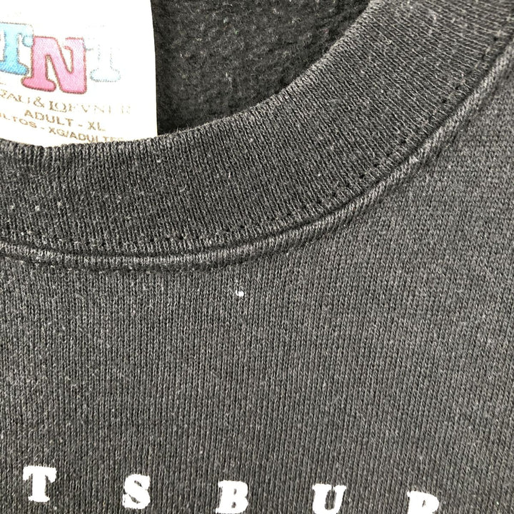 TNT by TRAU and LOEVNER NHL Pittsburgh Penguins Print Sweatshirt, Made in USA, Men's XL (approx.), Vintage. cotton black type Vintage Second Hand