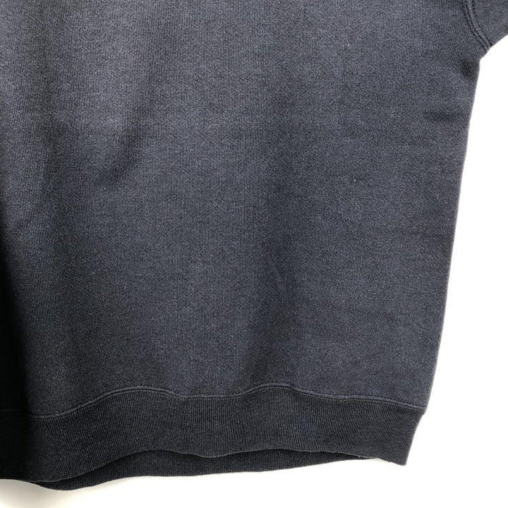 90'S SALEM SPORTSWEAR NFL Oakland Raiders Print Sweatshirt, Made in USA, Men's Size L (Equivalent), Vintage cotton black type Vintage Second Hand