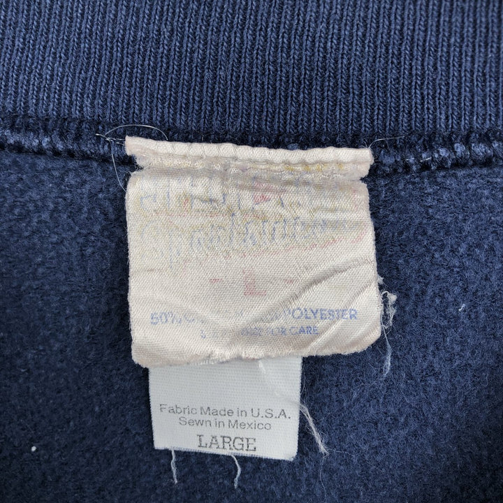 90'S NFL San Diego Chargers Print Sweatshirt, Men's Size L (approx.), Vintage cotton navy blue type Vintage Second Hand