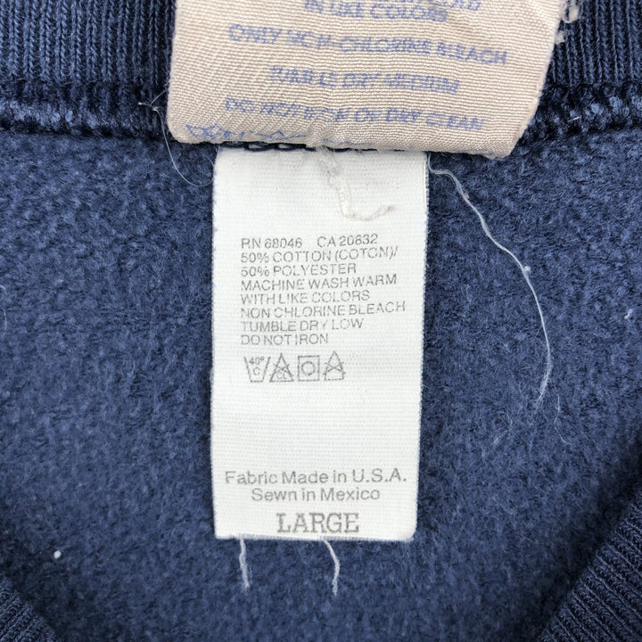 90'S NFL San Diego Chargers Print Sweatshirt, Men's Size L (approx.), Vintage cotton navy blue type Vintage Second Hand