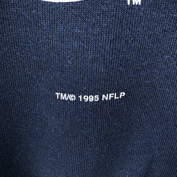 90'S NFL San Diego Chargers Print Sweatshirt, Men's Size L (approx.), Vintage cotton navy blue type Vintage Second Hand