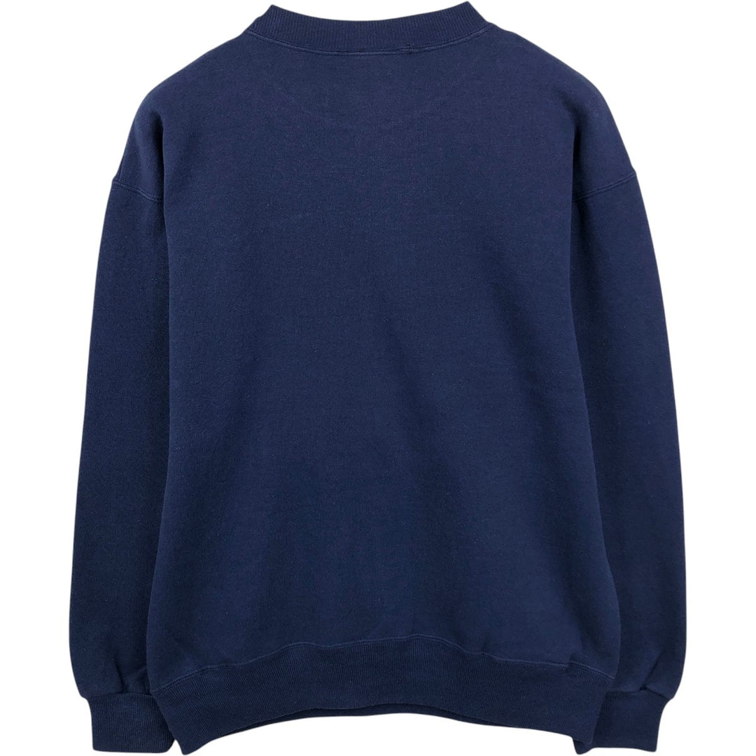 90'S Hanes NFL Cowboys Dallas Cowboys Print Sweatshirt, Men's Size M (approx.), Vintage cotton navy blue type Vintage Second Hand