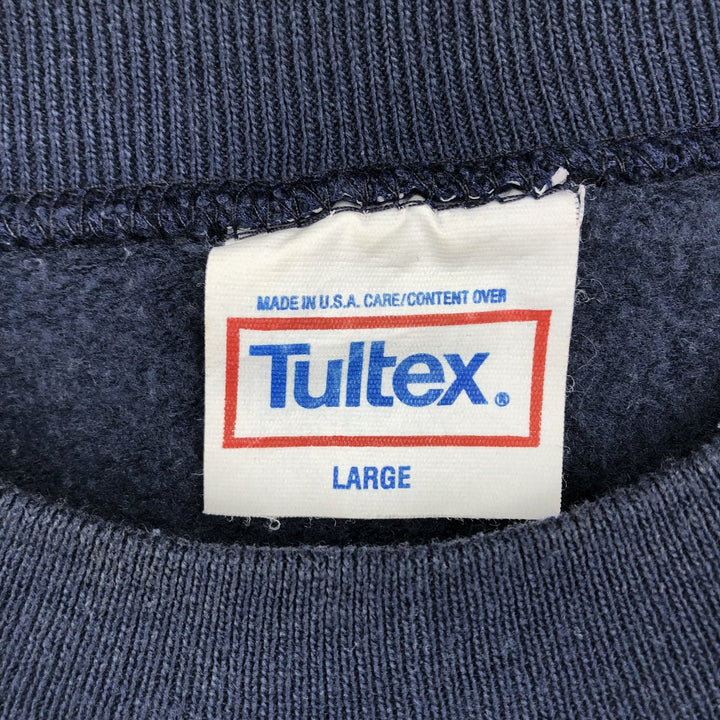 Tultex NFL New York Giants sweatshirt, made in USA, men's size L equivalent, vintage. cotton navy blue type Vintage Second Hand