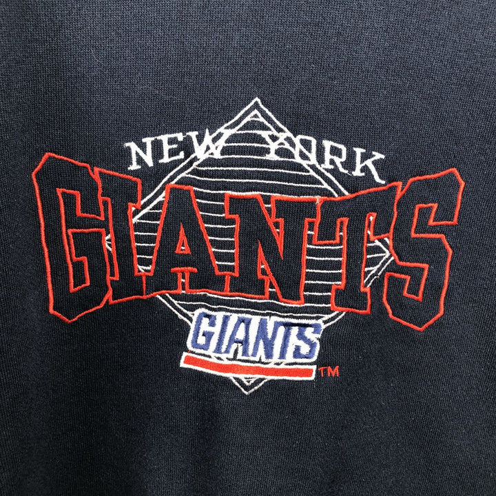 Tultex NFL New York Giants sweatshirt, made in USA, men's size L equivalent, vintage. cotton navy blue type Vintage Second Hand